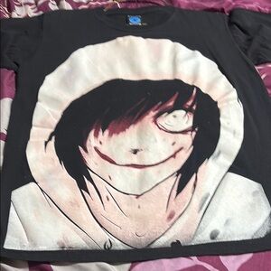 Black Graphic Kids T-Shirt